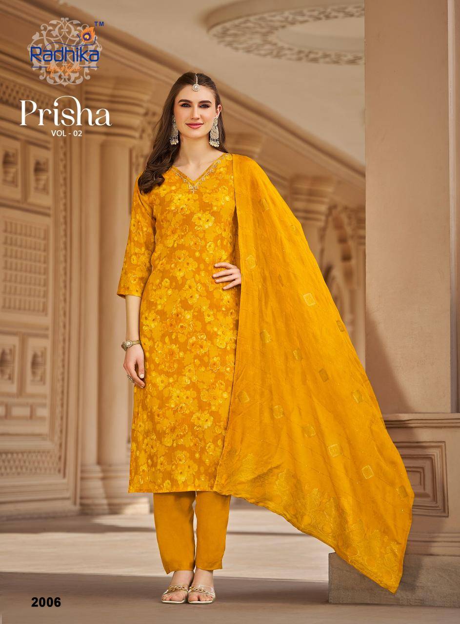 Radhika lifestyle prisha vol 2 Indian kurti wholesalers in bangalore